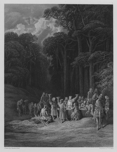 A Knights Carouse alkotó: Gustave after Dore